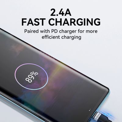 7. Kabel Wozinsky WNBAC2 USB-A / USB-C 2.4A 2 m - czarny