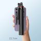 22. Wozinsky Selfie stick WC1Y3S teleskopowy tripod 1.3m z uchwytem na telefon - czarny