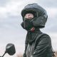 4. Kominiarka Wozinsky WKM-03B maska na twarz motocykl rower zimowa balaklava - czarna