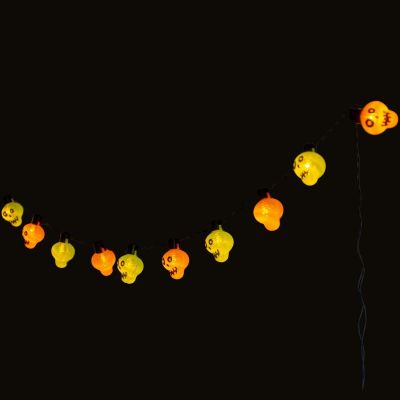 12. GIRLANDA HALLOWEEN CZASZKI 10LED