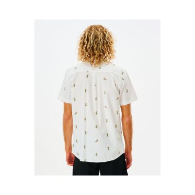 5. Koszula RIP CURL Hula Breach S/S Shirt biały