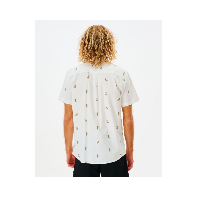 5. Koszula RIP CURL Hula Breach S/S Shirt biały