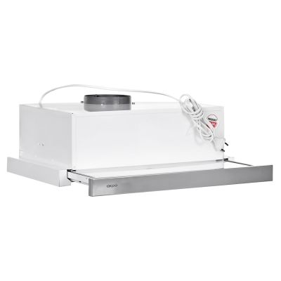 2. Okap podszafkowy teleskopowy AKPO WK-7 LIGHT ECO 50 INOX (265,5 m3/h; 500mm; kolor inox)