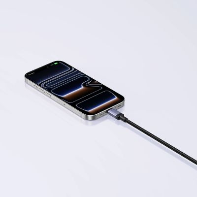 7. Kabel Ugreen USB-C do USB-C PD do szybkiego ładowania 100W 0,5m - czarny