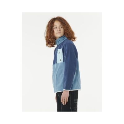 2. Bluza RIP CURL RAW ENERGY BLOCK FLEECE - BOY niebieska