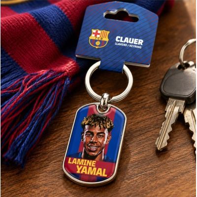 4. FC Barcelona brelok Lamine Yamal oryginalny na licencji BLL7100