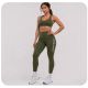4. Legginsy damskie długie ARMY GREEN COMBATWEAR | DBX Bushido