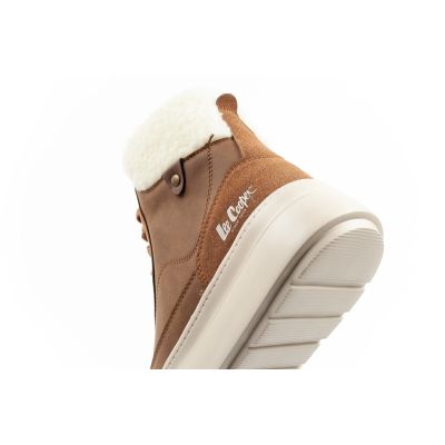 7. Lee Cooper buty damskie zimowe botki ocieplane kożuszek lekkie