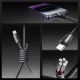 11. Kabel Joyroom S-A50 Unlimited Series 30W USB-C - Lightning z organizerem magnetycznym 1,2m - szary