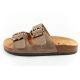 2. Lee Cooper buty laczki damskie klapki wsuwane khaki wygodne lekkie