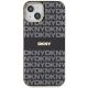 3. Etui DKNY IML Mono & Stripe MagSafe na iPhone 15 Plus / 14 Plus - czarne
