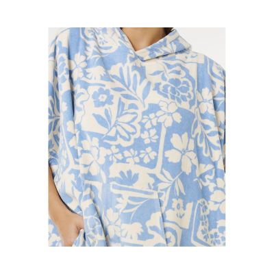5. Ponczo damskie RIP CURL Mixed Hooded Towel zielone