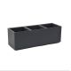 FLOWERPOT PLASTIC KARO 90X30X30CM ANTRA