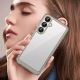 6. Etui Outer Space Case do Samsung Galaxy A36 pokrowiec z elastyczną ramką  - półprzezroczyste, czarne