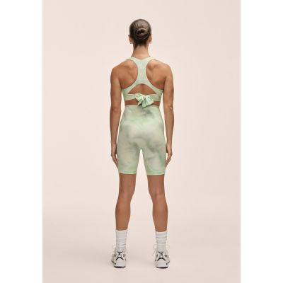 2. Legginsy damskie Casall High Waist Bike Shorts zielony