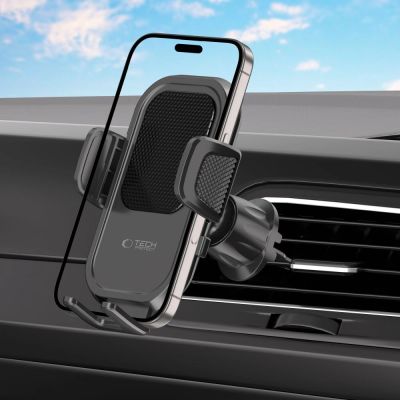 8. Uchwyt samochodowy Tech-Protect V8 do montażu do slotu CD lub kratki nawiewu - czarny
