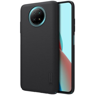 6. Nillkin Super Frosted Shield wzmocnione etui pokrowiec Xiaomi Redmi Note 9T 5G czarny
