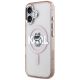 2. Etui Karl Lagerfeld IML Choupette Sketch Logo MagSafe na iPhone 17 - różowe