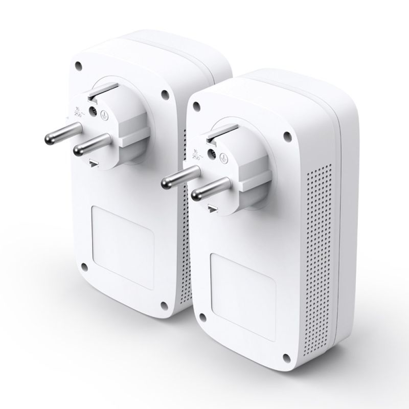 2. TP-Link TL-PA8030P KIT Karta sieciowa do PowerLine 1200 Mbit/s Przewodowa sieć LAN Biały 2 szt.
