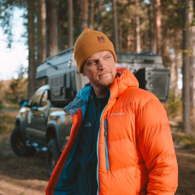 9. OFFLANDER CZAPKA ZIMOWA ŻÓŁTA
