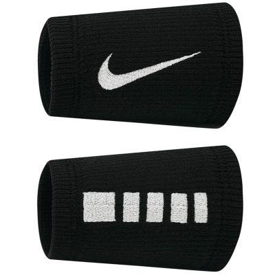 3. Frotki na nadgarstek Nike Elite Doublewide Wristbans 2 szt N1006700010OS