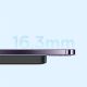 11. Powerbank Baseus Magnetic Mini Air 6000mAh 20W z ładowaniem indukcyjnym z kablem Baseus Simple USB-C (20V/3A) 30cm - czarny