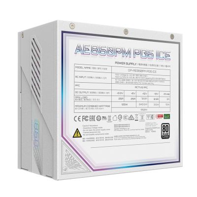 3. Zasilacz Gigabyte Aorus Elite Platinum ATX 3.1 ICE 850W