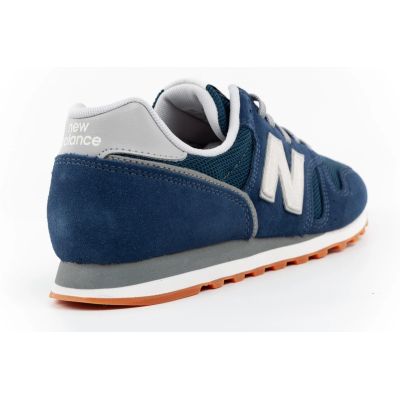 4. New Balance buty sportowe męskie sneakersy 373 granatowe skórzane