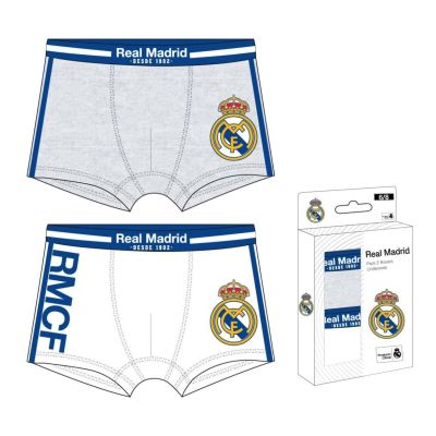 2. Real Madryt majtki chłopięce junior bokserki 2-pack 2900003005