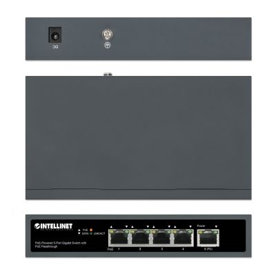 6. INTELLINET SWITCH GIGABIT 5X POE PASSTHROUGH ZASIL