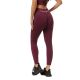 2. Legginsy sportowe damskie bordowe bezszwowe Carpatree Allure - CP-ASL-SP