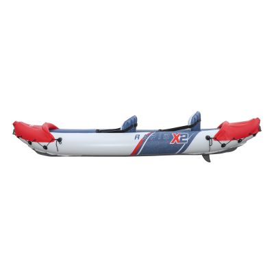 18. Bestway 65077 / 25 kajak sportowy 1 os. Wielobarwny Kopolimer akrylonitrylo-butadieno-styrenowy (ABS), Aluminium, Polipropylen (PP), Polichlorek winylu (PVC) Nadmuchiwany kajak