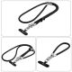 9. Smycz do telefonu Tech-Protect C10S Rope - czarno-tytanowa