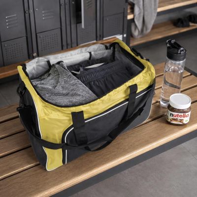 5. TORBA SPORTOWA PENALTY BAG MALA GYM S11 MEDIUM ŻÓŁTA