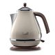 7. Czajnik elektryczny DeLonghi Icona Vintage KBOV 2001.BG (2000W 1.7l; kolor kremowy)