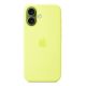 3. Silikonowe etui Apple iPhone 17 z MagSafe - Neon Yellow