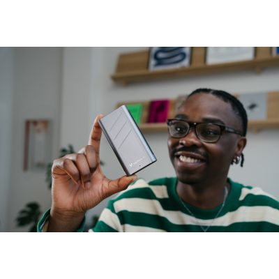 6. Verbatim TurboMetal SSD USB4 2TB USB Type-C USB4 Gen 2x2 Srebrny