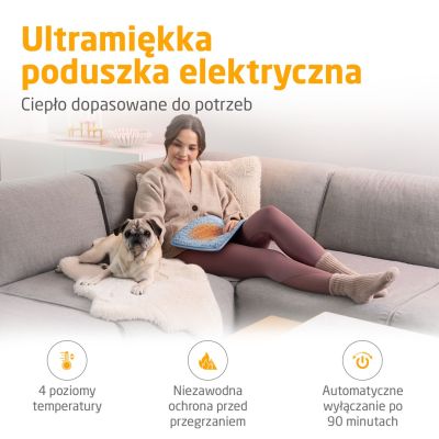 13. Pad grzejny Medisana HP 515 (niebieski)