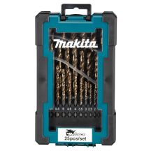 MAKITA ZESTAW WIERTEŁ DO METALU HSS-G M-FORCE 25szt.1-13mm