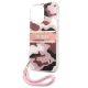 6. Etui Guess Camo Strap Collection na iPhone 13 Pro / iPhone 13 - różowe