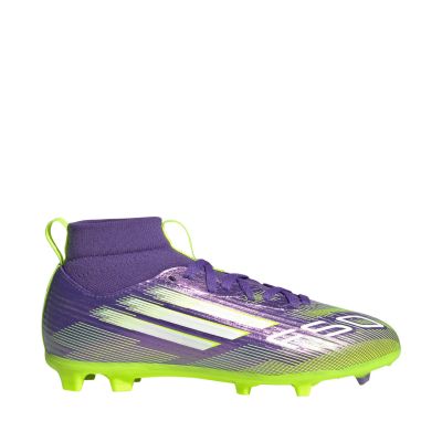 7. Buty piłkarskie adidas F50 League FG/MG Mid Jr JI3547
