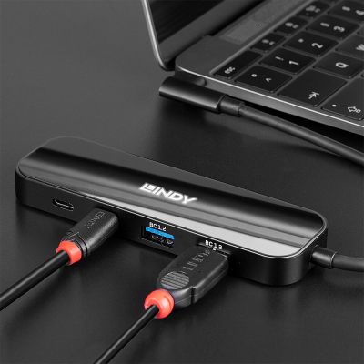5. LINDY USB 3.2 Gen 1 Typ C Hub 4 Port