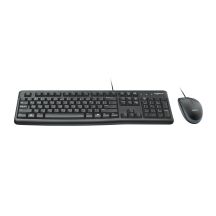 Zestaw klawiatura + mysz Logitech MK120 920-002562 (membranowa; USB 2.0; (US); kolor czarny; optyczna; 1000 DPI)