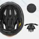 7. Kask rowerowy szosowy Wozinsky ultracienki 57-62 cm - taupe