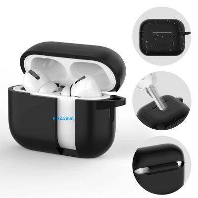 2. Etui Tech-Protect Silicone Hook na Apple AirPods Pro 1 / 2 - czarne