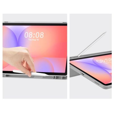 7. Etui Tech-Protect SmartCase Pen na Samsung Galaxy Tab S9 11.0 / S9 FE / S10 FE / S10 Lite 10.9 X710 / X716B / X510 / X516B / X520 / X526 / X400 / X406B - szare