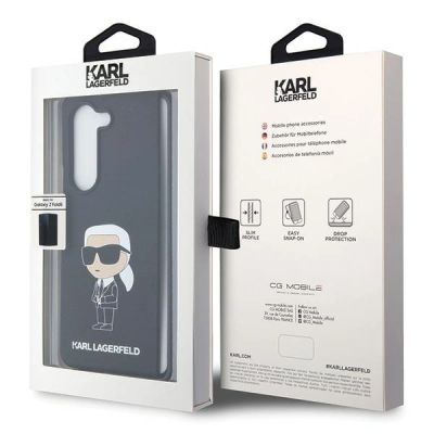 7. Etui Karl Lagerfeld Silicone Ikonik do Samsung Galaxy Z Fold 5 - czarne