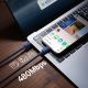 11. Kabel Baseus Tungsten Gold USB-C / USB-C 100W 1m - granatowy