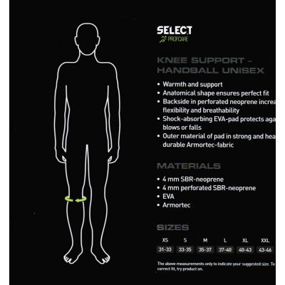3. Ochraniacz kolana SELECT Profcare Neopren W 6202W
