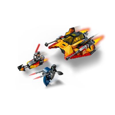 4. LEGO STAR WARS 75414 Płomienny śmigacz śnieżny
